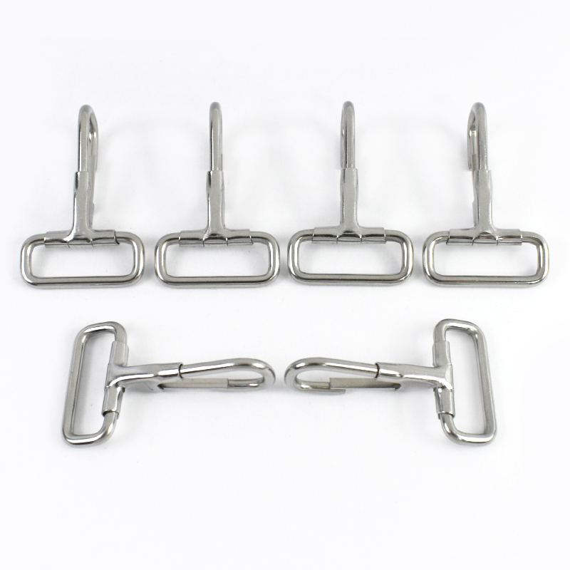 2-10 Stuks 304 Roestvrij Stalen Gesp Rugzak Keten Metalen Karabijn Sleutelhanger Handtas Riem Karabijnhaak Diy Naaien accessoires