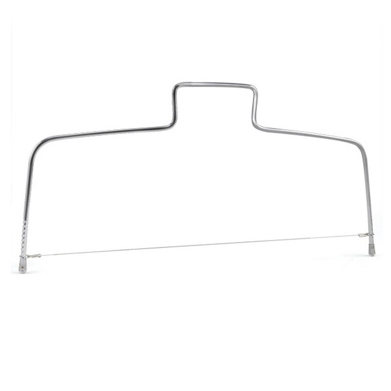 1PC Double Line Cake Cut Slicer Adjustable Stainless Steel Device Cake Decorating Mold DIY Bakeware Kitchen Cooking Cake Tool: One Line