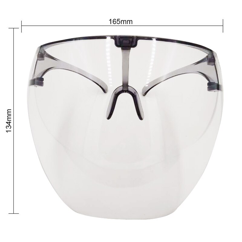 Protective Glasses Face Shield For Men Women Adult Children Protect Indoor Outdoor Blowout Cover Lightweight