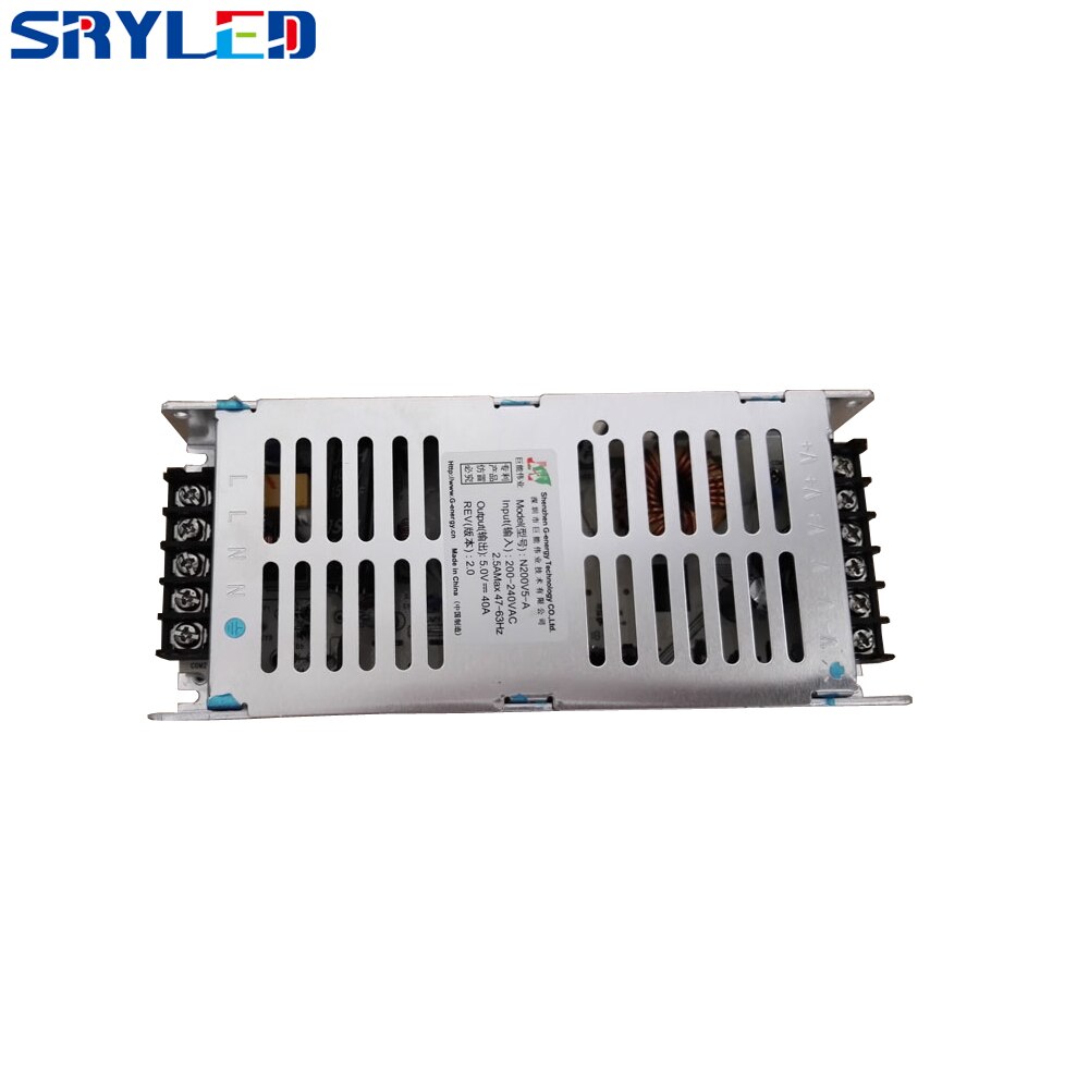 LED Video Wall Panel G-energy Power Supply 5V 40A for LED Screen