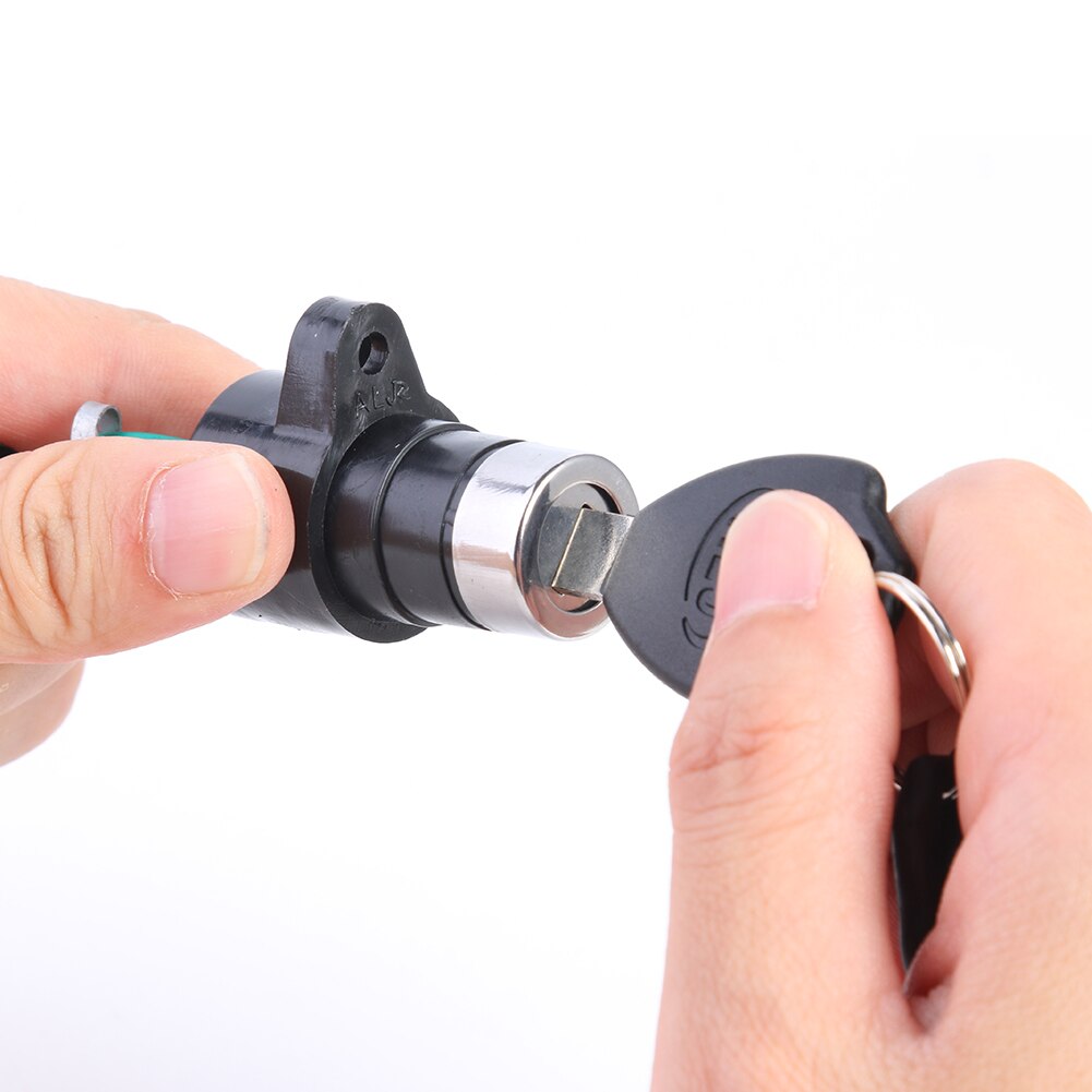 Ignition Switch Key Power Lock Universal Electric Bicycle Biking Portable Dustproof Cycling Parts for Electric Scooter