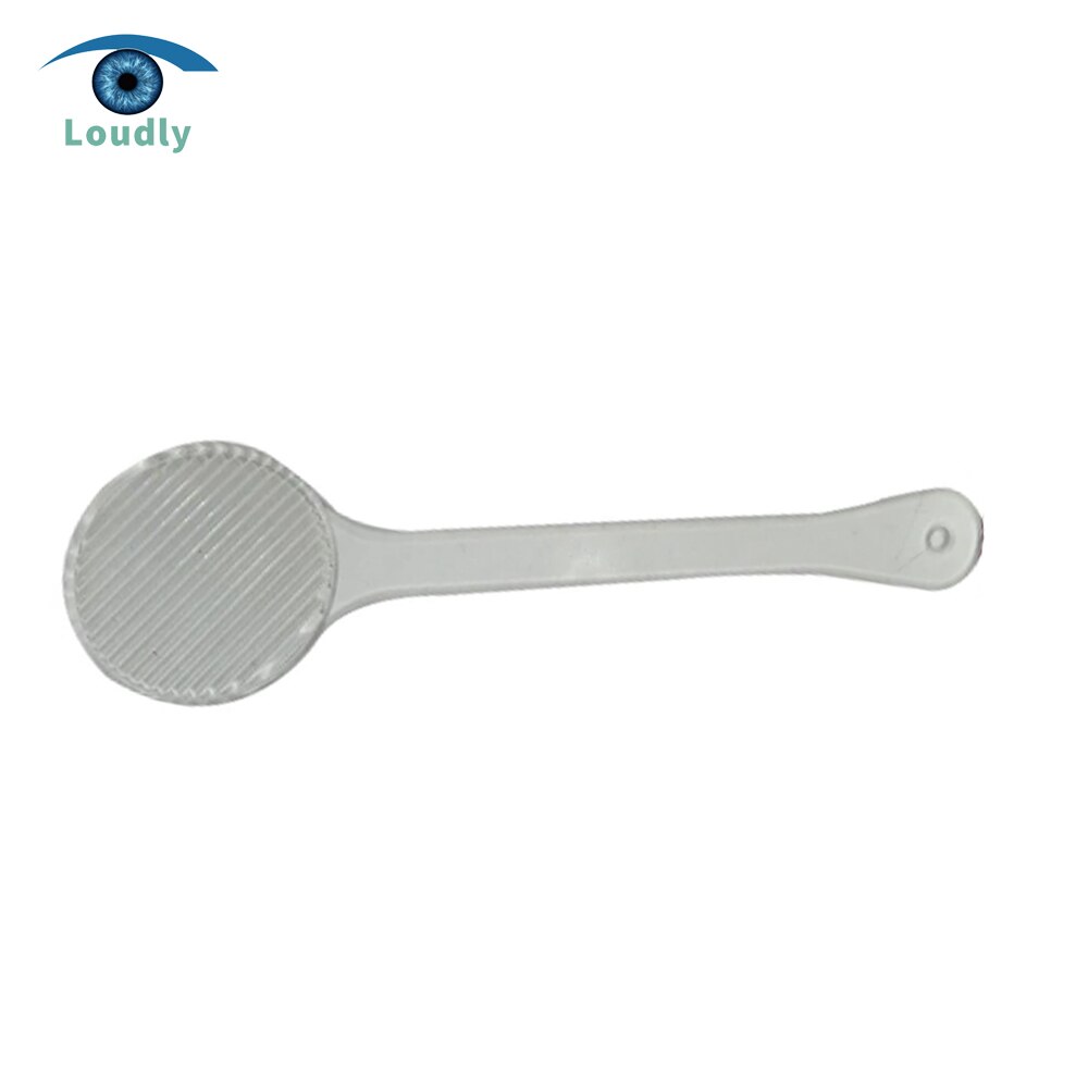 Loudly brand Optical product white and red color hand occluder and maddox rod MT-2: White