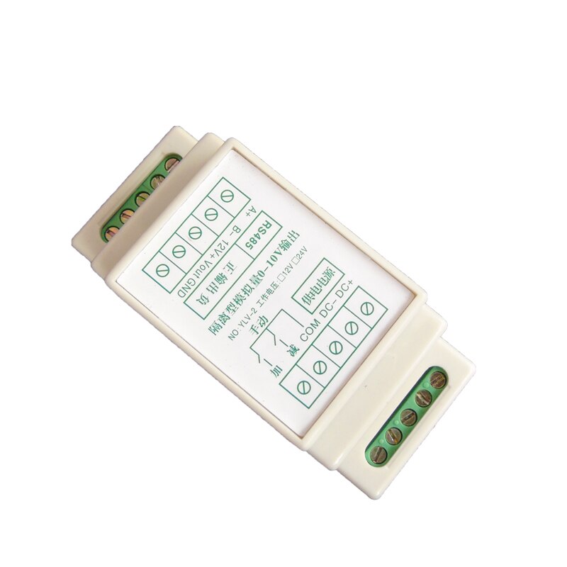RS485 Inverter Speed and Voltage Control Control Output 0~10V Analog Voltage Module with Manual Adjustment