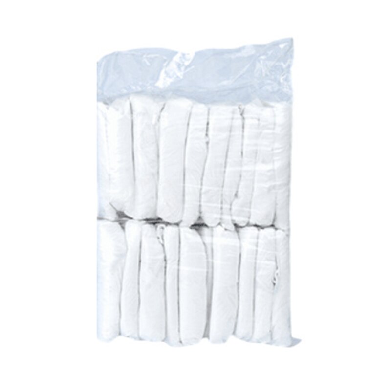 100 Stck / Pack wasserdichte und öl-nachweisen einweg Arm abdeckung elastische Band haushalt reinigung liefert lange hülse manschette: Weiß