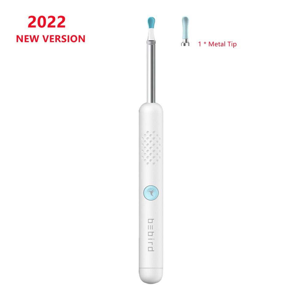 Xiaomi-endoscopio inteligente Bebird R1 R3, Mini cámara de otoscopio para el cuidado de la salud, limpiador de oídos, 300W: New R1 white