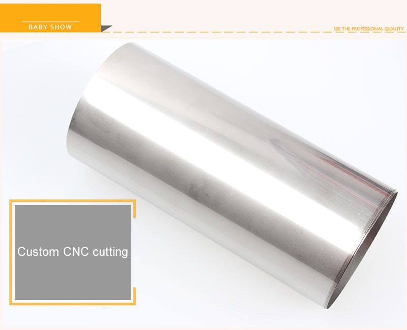 Grubość 0.2mm, pas z folii tytanowej, czysty tytan z blachy tytanowej, folia tytanowa o wysokiej czystości, odporność na korozję, wysoka temperatura