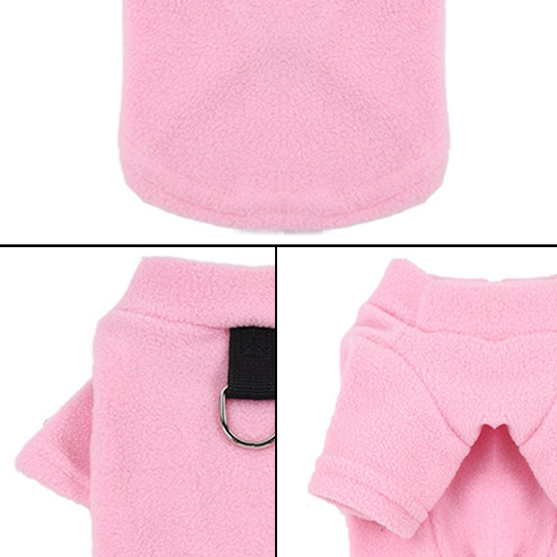 Vinter kjæledyr hund hettegensere varme fleece hundeklær til bulldog chihuahua vinter kjæledyr jumpsuit for hunder katter myk hund sweatshirt frakk