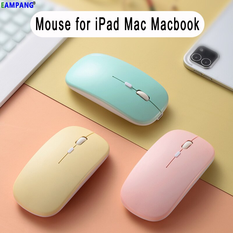 Mice For Lenovo Tab M10 Plus X606F HD 2nd Gen P11 Pro Rechargeable Tablet Wireless Mouse For Loptop Smart TV Desktop PC Mouse