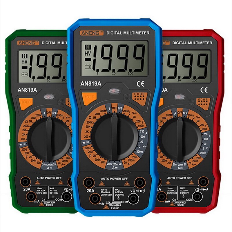 Multifunctional High-precision Digital Multimeter Electrician Digital Universal Meter Resistance Capacitance DC AC Measurement