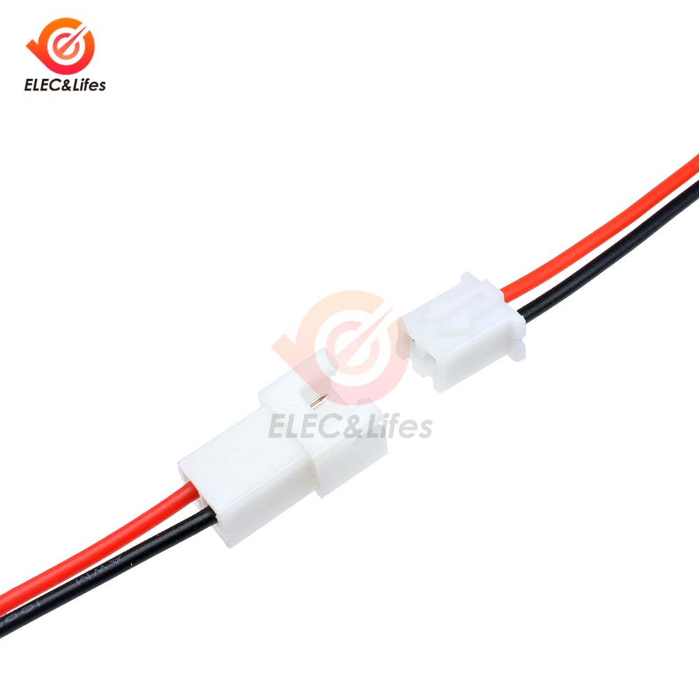 5 ensembles JST XH 2.54mm câble connecteur 2 broches 3pin Pitch mâle femelle prise de courant 10 cm 30 cm longueur de fil