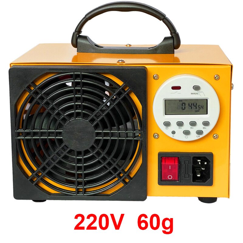 60g/ h ozongenerator luftrenare luftrenare desinfektion sterilisering digital display timer  o3 ta bort lukt ozon maskin: 60g digital display