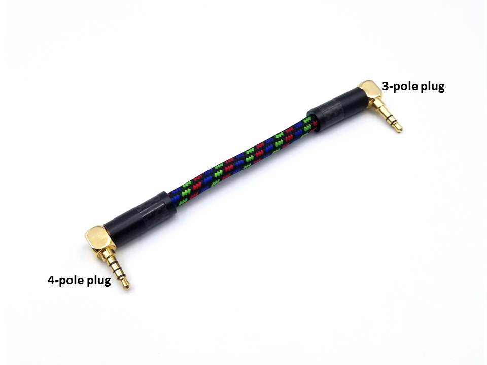3.5mm Coaxial Decoding Cable for Chord Mojo Headphone AMP with HiFi Music Player