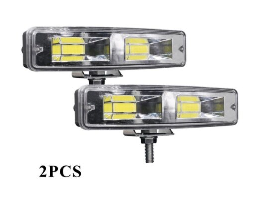 2PCS 12V 54W Work Light led bar LED lightbar 3030 LED 18SMD for Truck Tractor SUV 4x4 Car Led Headlights Lighting Spot work bar: 48W WORK LIGHT 2PCS
