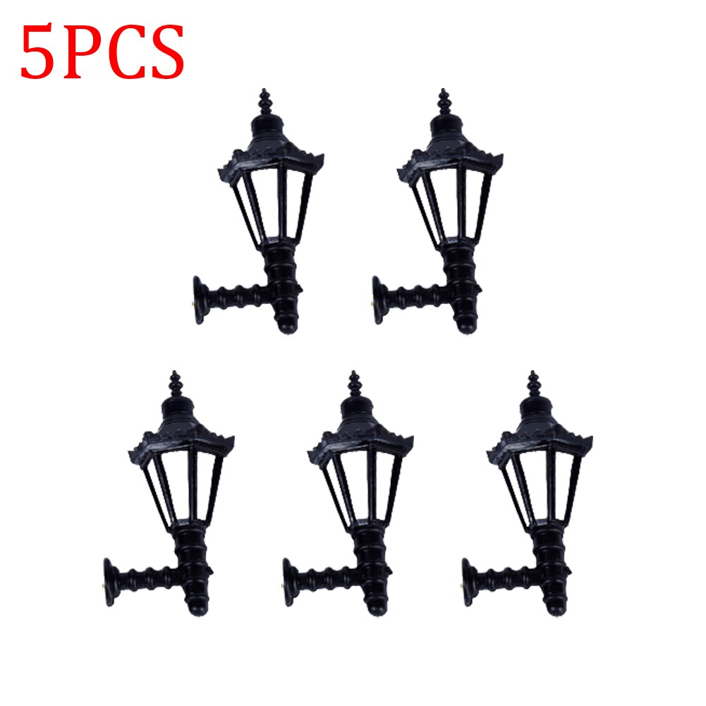 10Pcs Model Street Lights Scale 1:75 Railway 3V LED - Foto 7