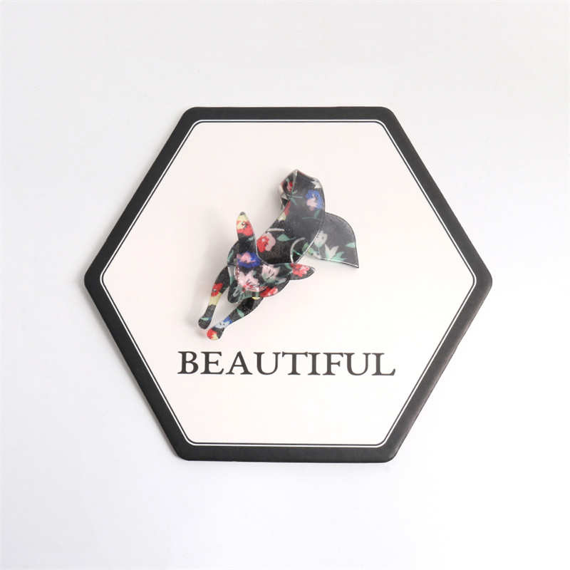 NYN 16 Colors Funny Acrylic Fox Brooches for Women Men Girls Kids Most Popular Animal Party Birthday Year Jewelry: NYNb035-16