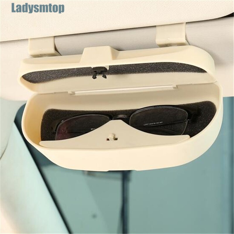 Ladysmtop Car Sun Visor Glasses box case For Citroen C1 C2 C3 C4 C4L C C-Quatre C-Triomphe Picasso5 Elysee DS series