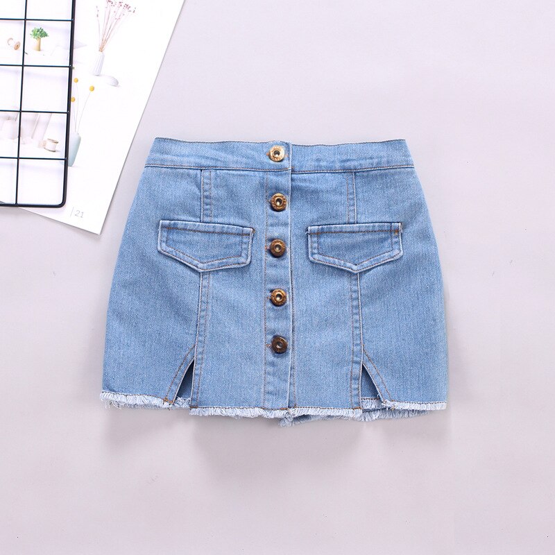 Girls Denim Shorts Teenagers Summer Cool Handsome Short Pants Kids Beach Clothes Children's Shorts For Teenage Boy: 24M