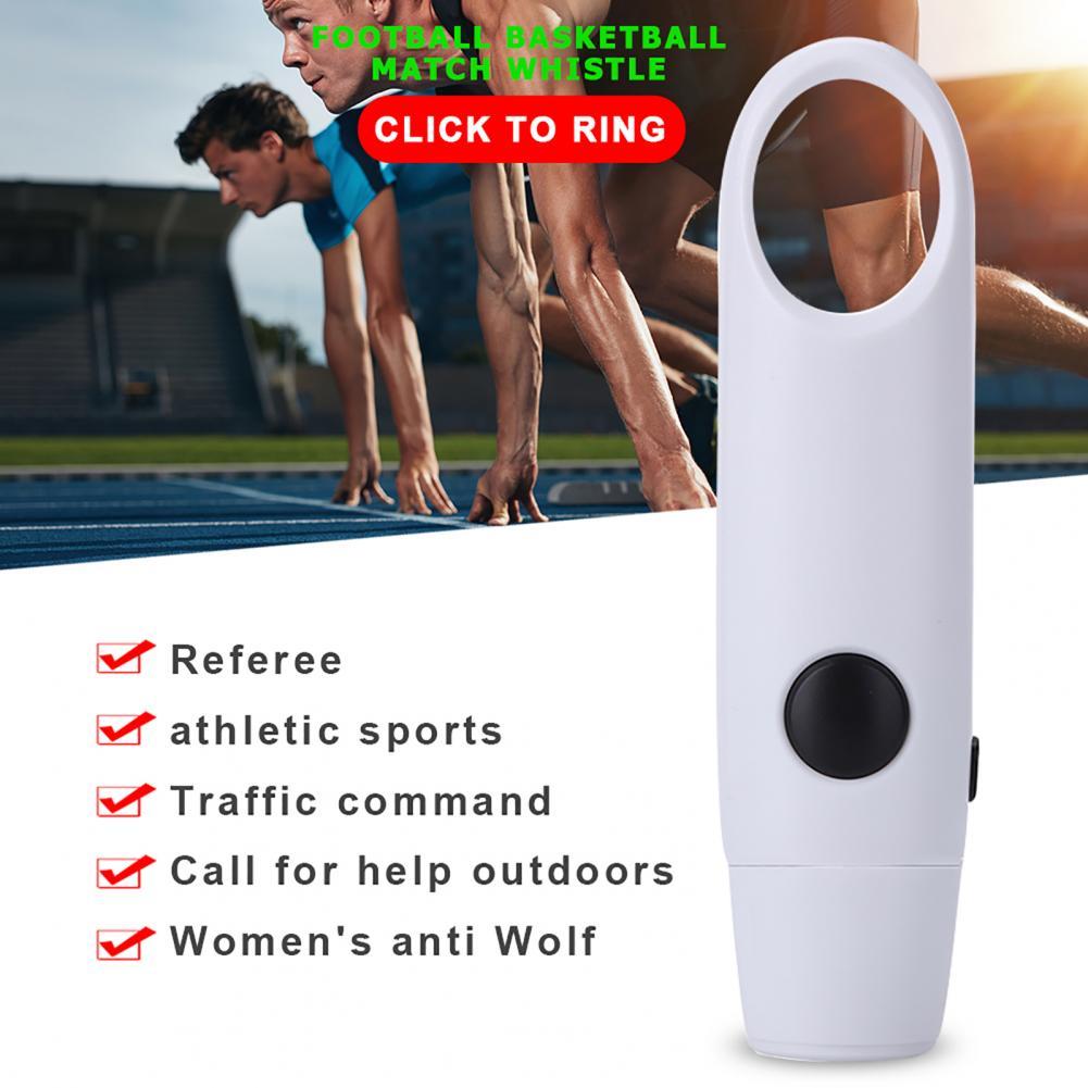 Sifflet électrique pratique, haut décibel, multifonctionnel, survie en plein air, jeu de Football, jeu de pom-pom girl, d'archiquier