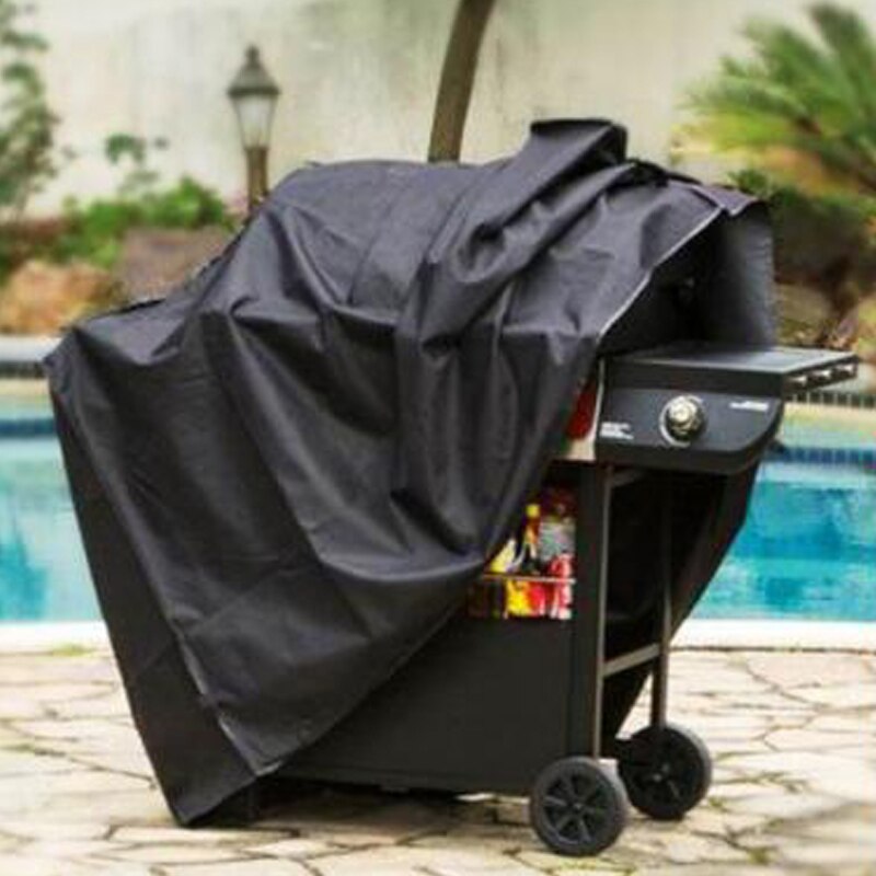 Size XS-XXL Black Waterproof BBQ Cover BBQ Accessories Grill Cover Anti Dust Rain Gas Charcoal Electric Barbeque Grill