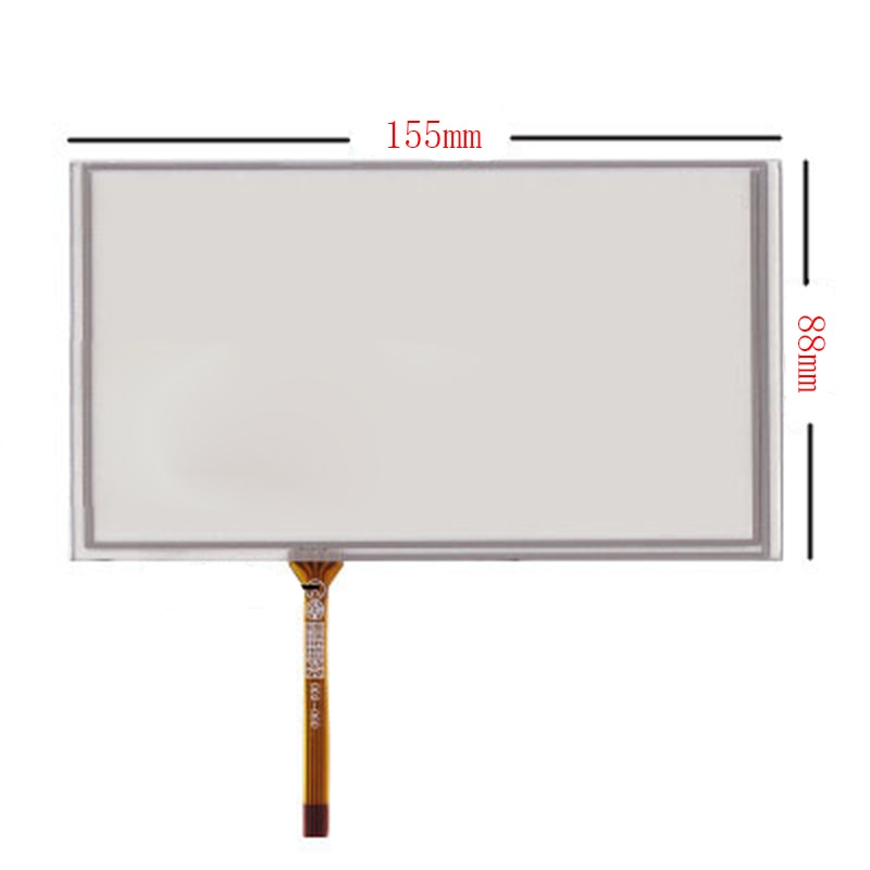 Neue 6,2 zoll 4 Draht Resistiven Touch Panel Digitizer-bildschirm Für Geheimnis MDD-6280NV