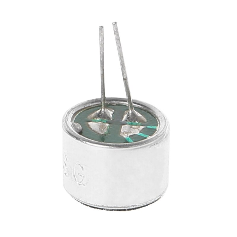 10 Stks/partij Met 2 Pin Kabels Capsule Electret Condensator Microfoon 9767 Mic