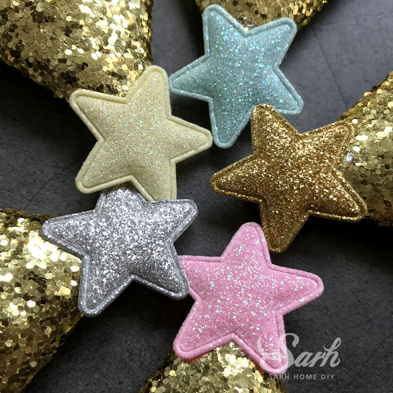 5 sztuk Bling złoty mini czapka urodzinowa z kolorowa gwiazda dziecko dziecko Cupcake wykaszarki ciasto dekoracje urodziny uroczy prezent