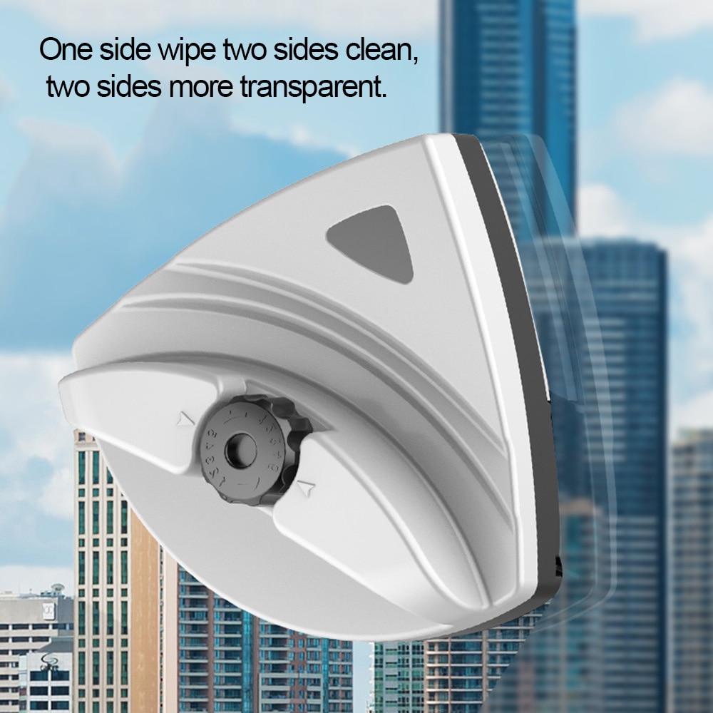 Double Sided Magnetic Window Cleaner Glass Wiper Home Office High Building Windows Cleaner Brush Surface Cleaning 3-8mm/5-24mm