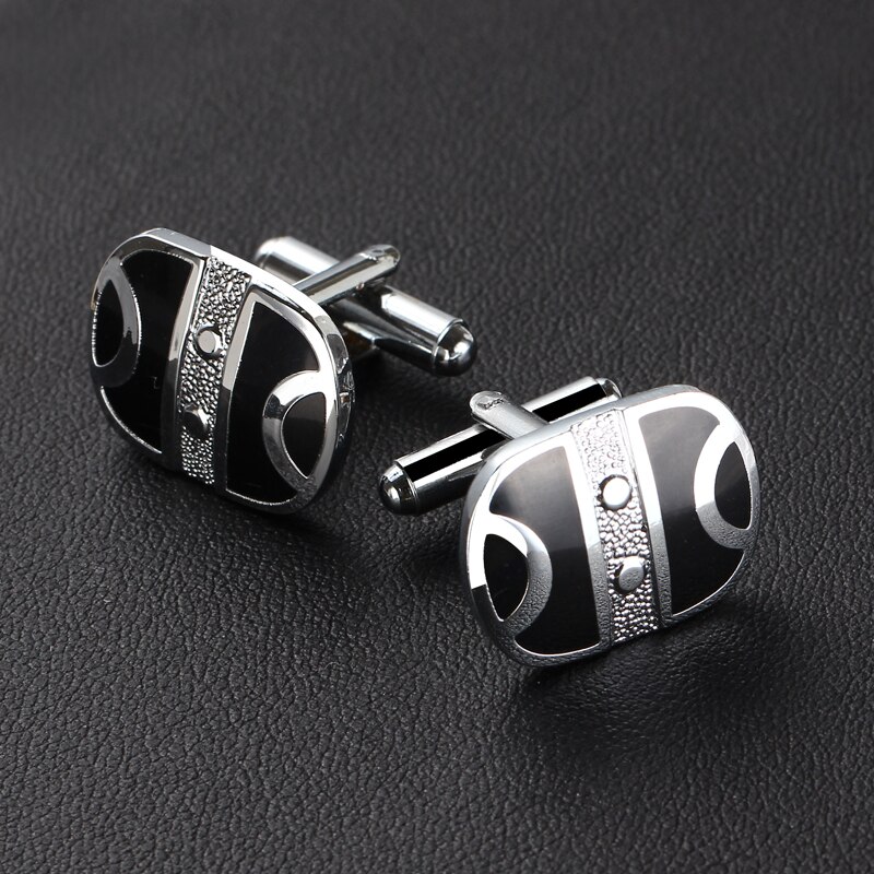 ZOSHI Französisch Hemd Manschettenknopf für Mens Manschette Verknüpfung Geschmack Männlichen Silber Farbe Luxus Hochzeit Manschettenknöpfe