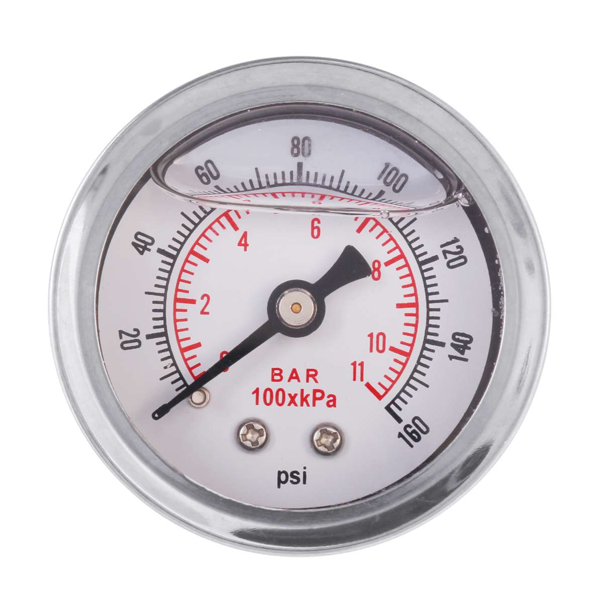 Régulateur de pression à carburant réglable universel | Avec Kit de jauge en aluminium rouge/bleu/or/argent/noir/titane