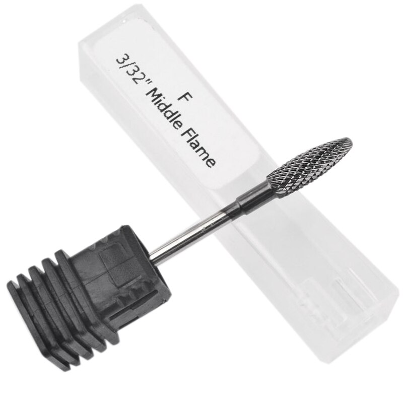 Head Tungsten Carbide Rotary Burrs Die Grinder Carving Cutter Bit 2.35mm Shank for Rotary Burring File Grinder Bits: Beige