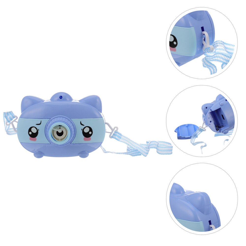 1 Set Bubble Camera with Light Bubble Blowing Kids Musical