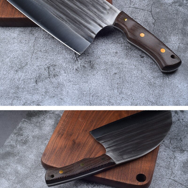 Couteau à découper la viande en acier inoxydable, couteau de boucher fait à la main, couteau à désosser forgé, cuisine, Chef serbe, couteau à trancher ciseaux