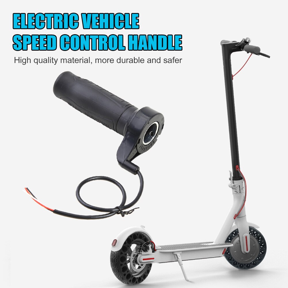 Electric Bicycle Speed Control Handlebar E-Bike Scooter Wire Twist Throttle Grip Electric Lightweight Element Decoration