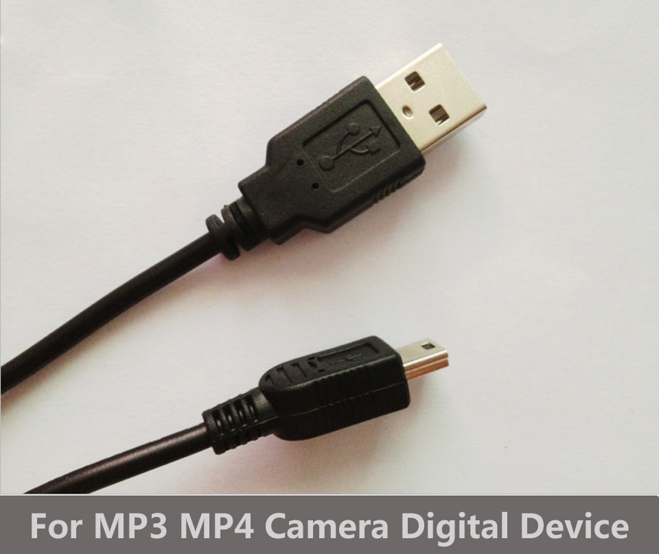 Bgreen 80 Cm Mini 5 P 5 Pin Usb-kabel Data Sync Opladen Voor MP3 MP4 Speler Camaera Dv Mini speaker Andere Digitale Apparaten