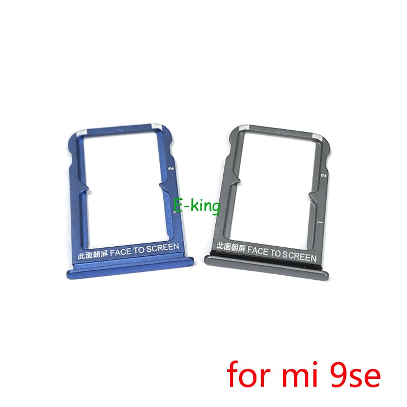 For Xiaomi Mi 9 9se Lite Sim Card Slot Tray Holder Sim Card Reader Socket