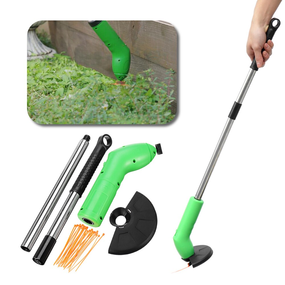 Lawn Mower Grass Trimmer Handheld Long Handle Cutter Pruning Garden Weeding Tool Easily Carrying Part Eco-friendly Tool