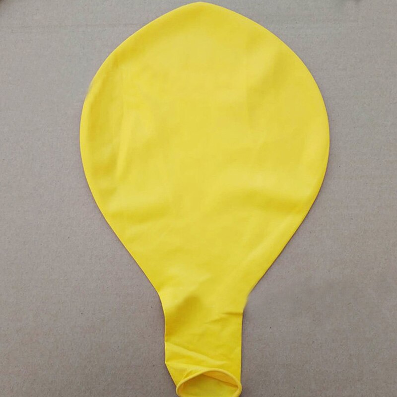 1pcs 36 inch Colorful Big Latex Balloons Helium Inflable Blow Up big Balloon Wedding Birthday Party Large Balloon Decoration: yellow