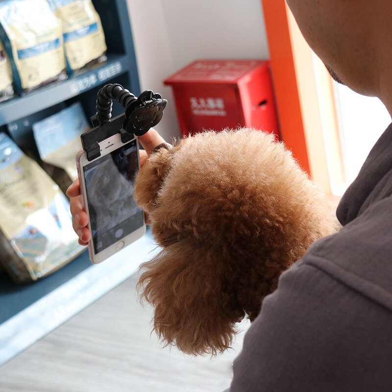 1PC Third GenerationPet Photo Artifact Camera Fixing Bracket Cat Dog Funny Watching Lens Selfie Clip Camera Bracket Pet Supplies