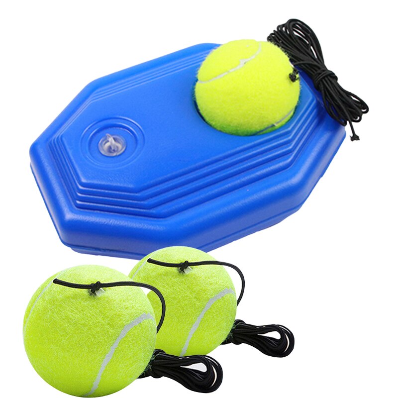 Heavy duty tennistreningshjelpemidler verktøy med elastisk tauballtrening selvbetjent rebound tennistrener partnersparringsenhet: Stil 6