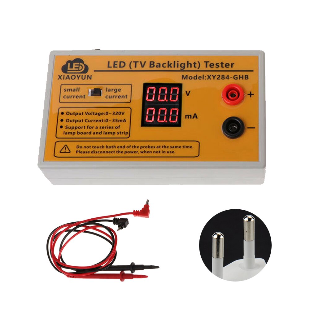 0-320V Output Digital Display TV Backlight Voltage Strip Lamp LED Tester Beads Home Measurement Repairing Meter Testing Box Tool
