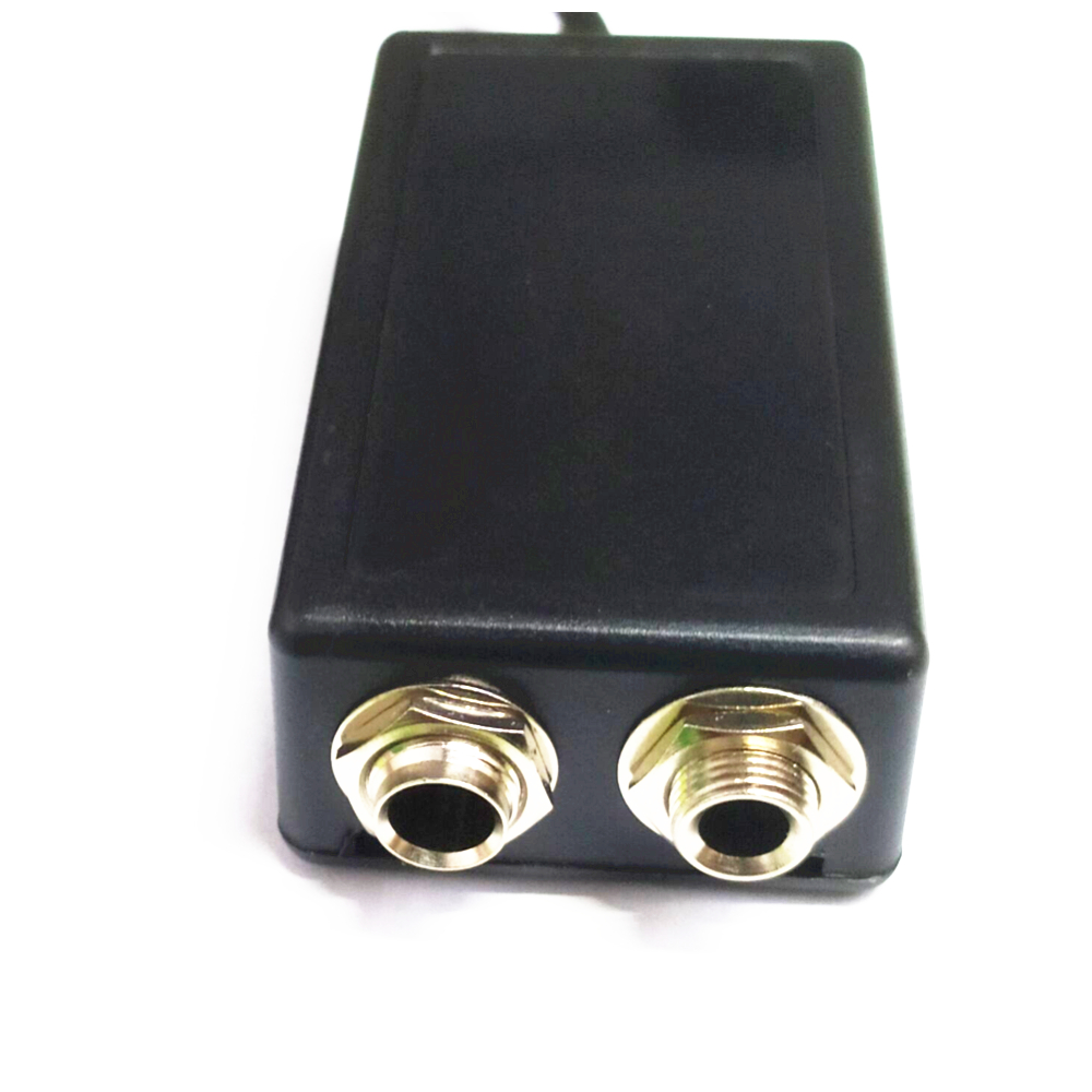 For Bose A20 Aviation Headset GA dual Female socket General Adapter to 6-pin Male(LEMO),Boeing GA to 6pin Male david clark