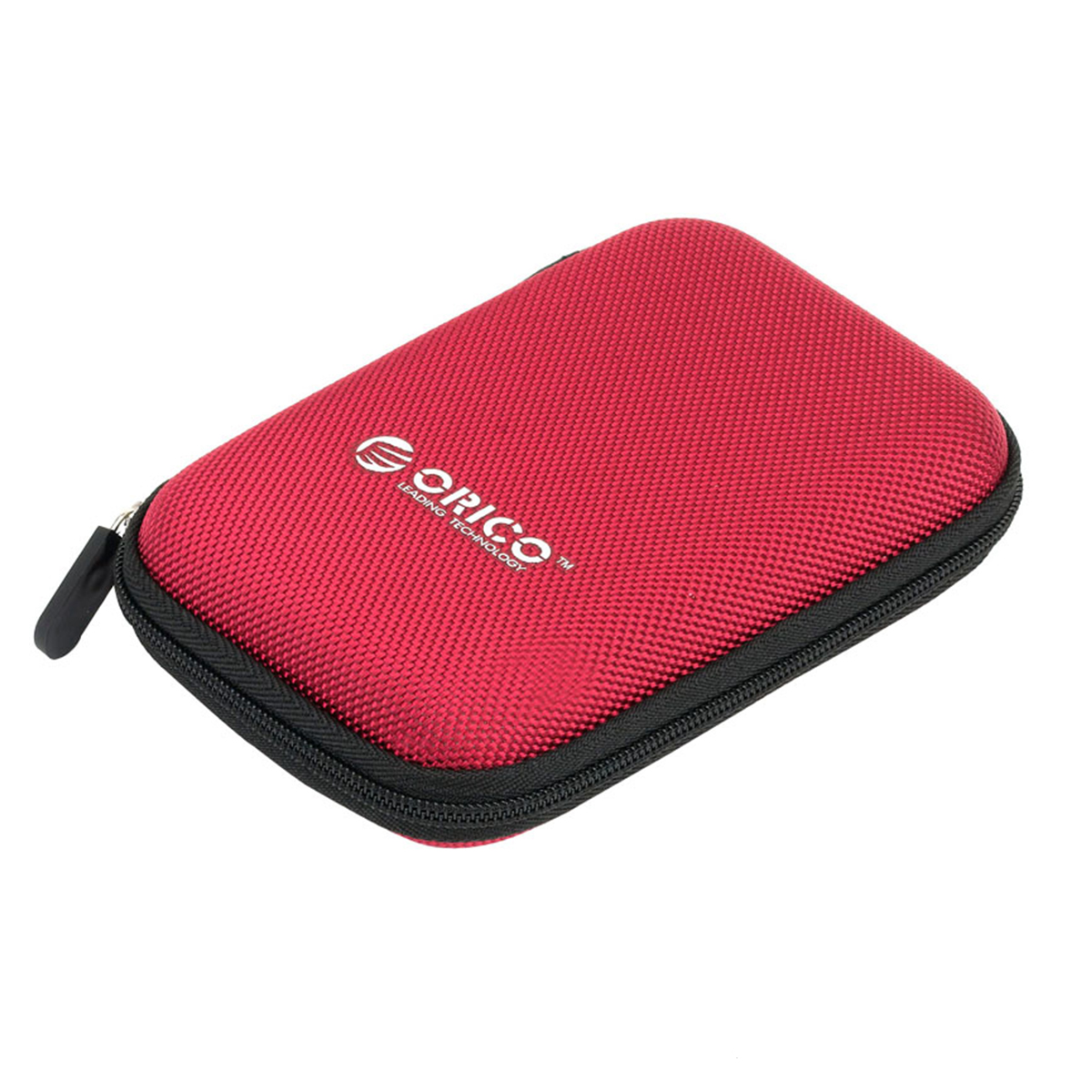 ORICO Caja para HDD de 2,5 pulgadas, bolsa para disco duro portátil para disco duro externo, caja para HDD portátil, protección de almacenamiento, negro/rojo/azul: Azul