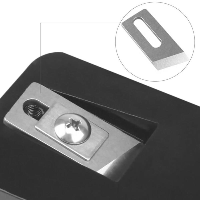 Double Edge Trimmer Wood Edge Banding Machine Manual Tail Trimming Woodworking Tool PVC Woodworking Scraper