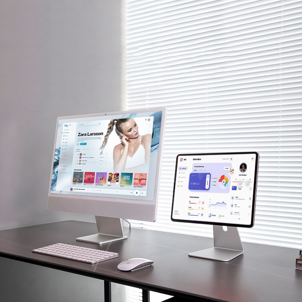 Soporte magnético de escritorio para tableta, accesorio ajustable de aluminio para iPad Pro de 12,9/11 pulgadas, iPad Air de 10,9 pulgadas