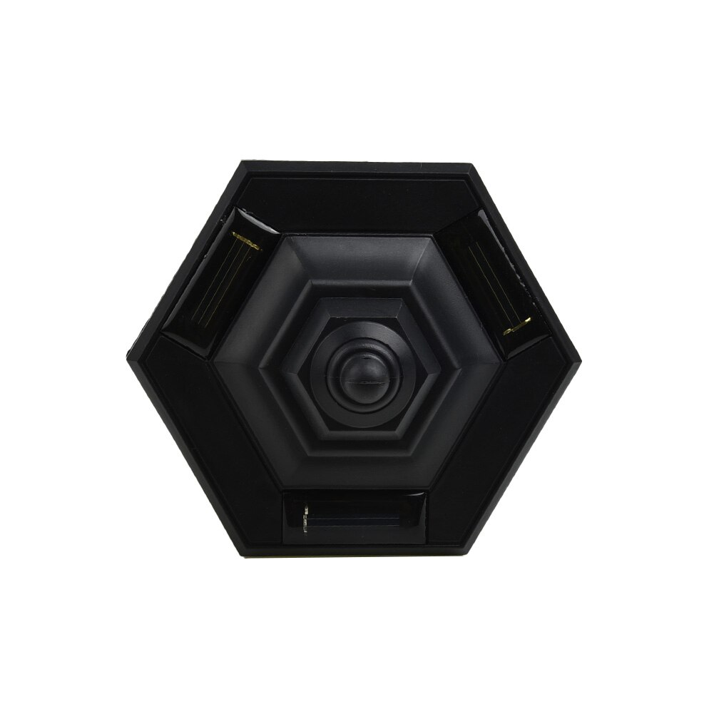 Mount Solar Power LED Garden Fence Outdoor Lamp Light White Path Way Landscape 60mAH