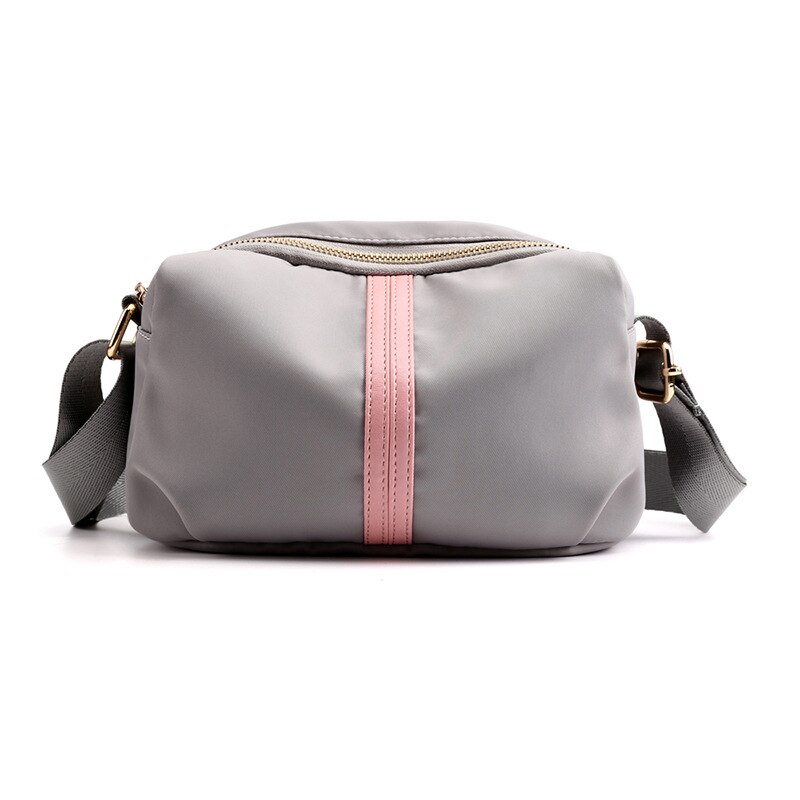 Brand Vrouwen Handtas Nylon Casual Waterdichte Dames Schoudertassen Reizen Grote Meisjes Tas Bolsa Feminina Bolsos Mujer: Grijs