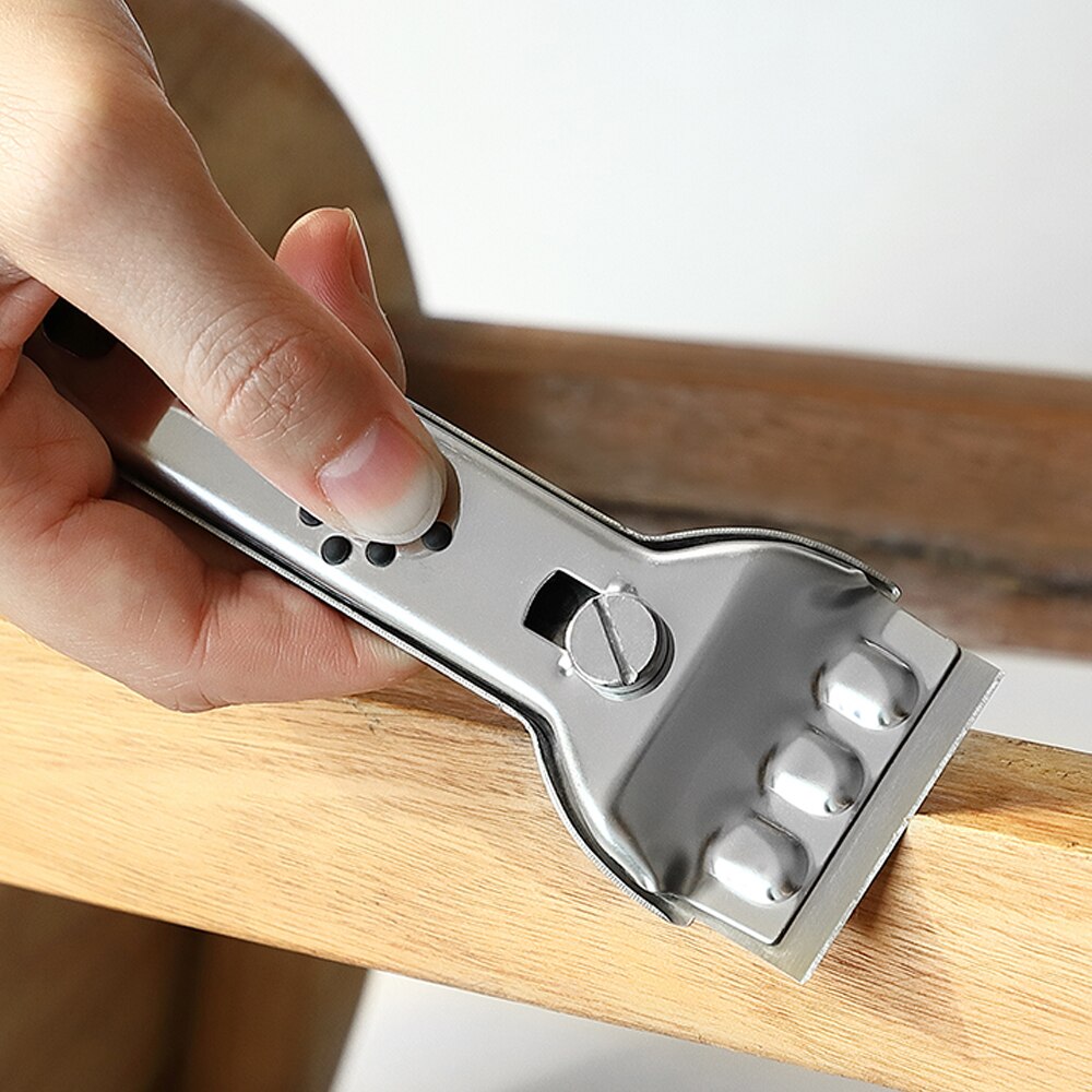 Cleaner Hob Scraper Remover With 5pcs Blade For Kichen Cleaning Oven Glass Ceramic Cooker Tools