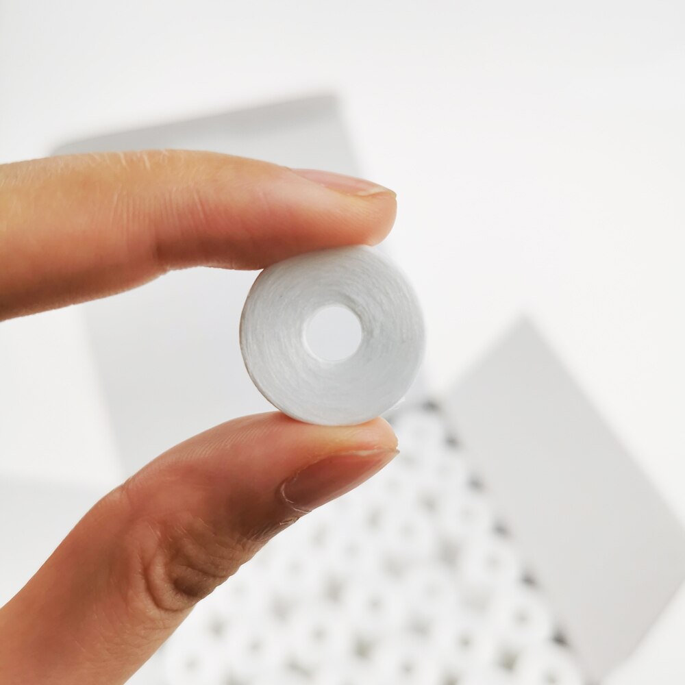 Sanbest Sideless Polyester Prewound Bobbins Threads Without Core 150D/1 Size L Sewing Machine Coreless Overlock Bobbin Thread