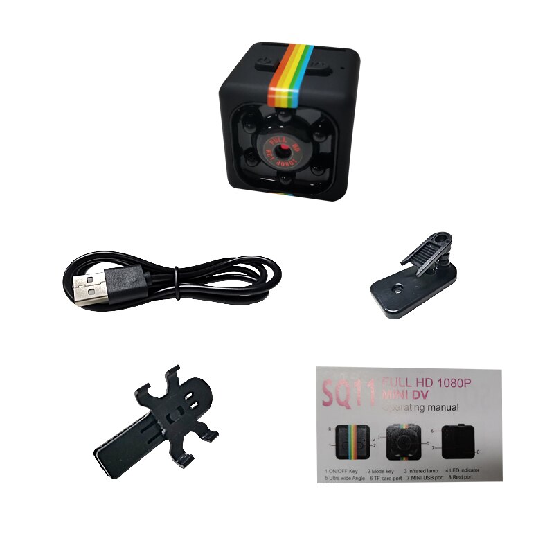 Mörkerseende kamera mini full  hd 1080p mini kamera sport dv video liten kamera  mc47002