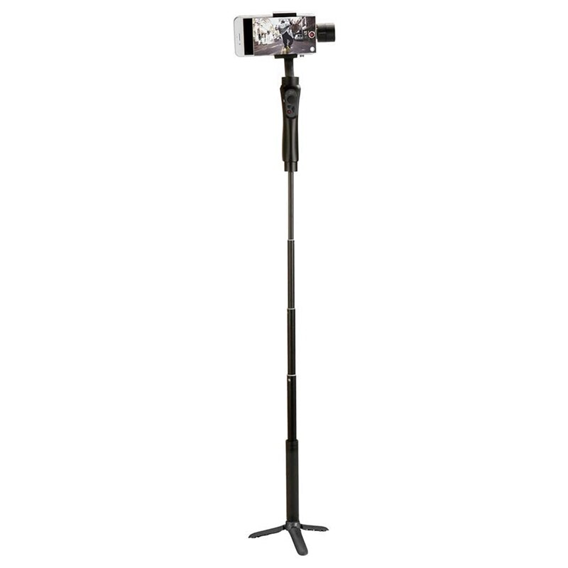 Verstellbarer selfie-stick, kompatibel mit gimbal-stabilisatoren, metall-telefonverlängerungsstab